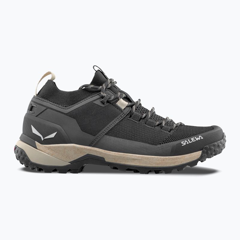 Damen-Trekking-Schuhe Salewa Puez 2 Knit Powertex black/black 9