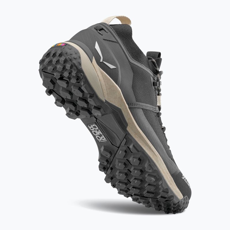 Damen-Trekking-Schuhe Salewa Puez 2 Knit Powertex black/black 11
