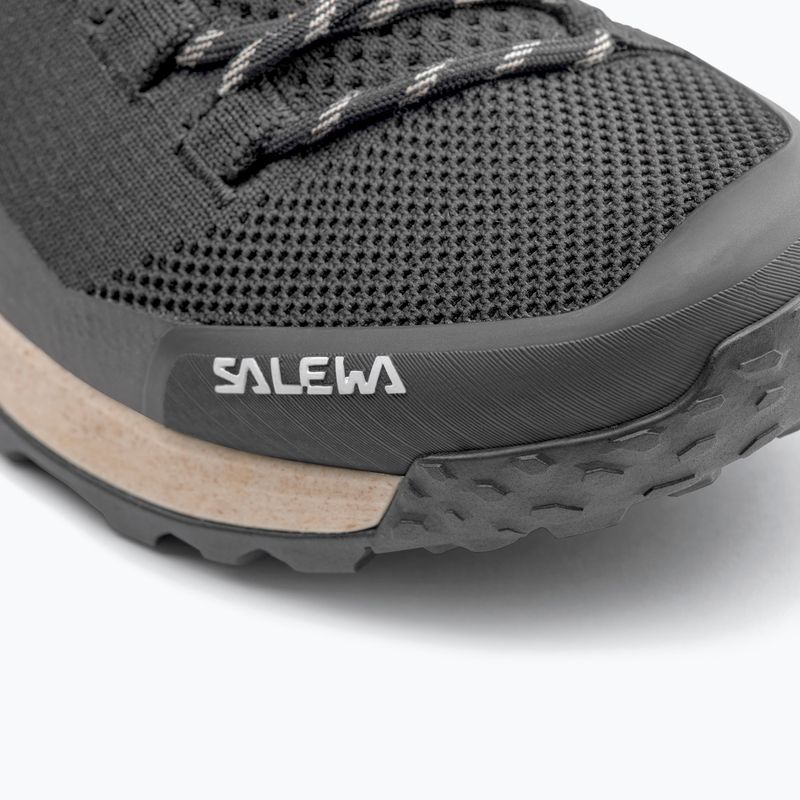 Damen-Trekking-Schuhe Salewa Puez 2 Knit Powertex black/black 13