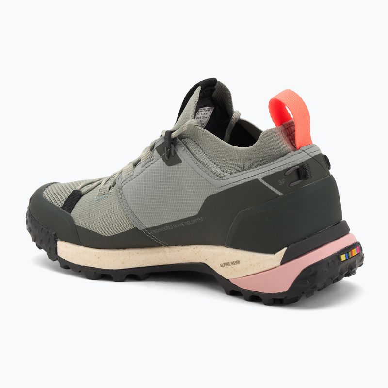 Damen-Trekkingschuhe Salewa Puez 2 Knit Powertex shadow/dark olive 3