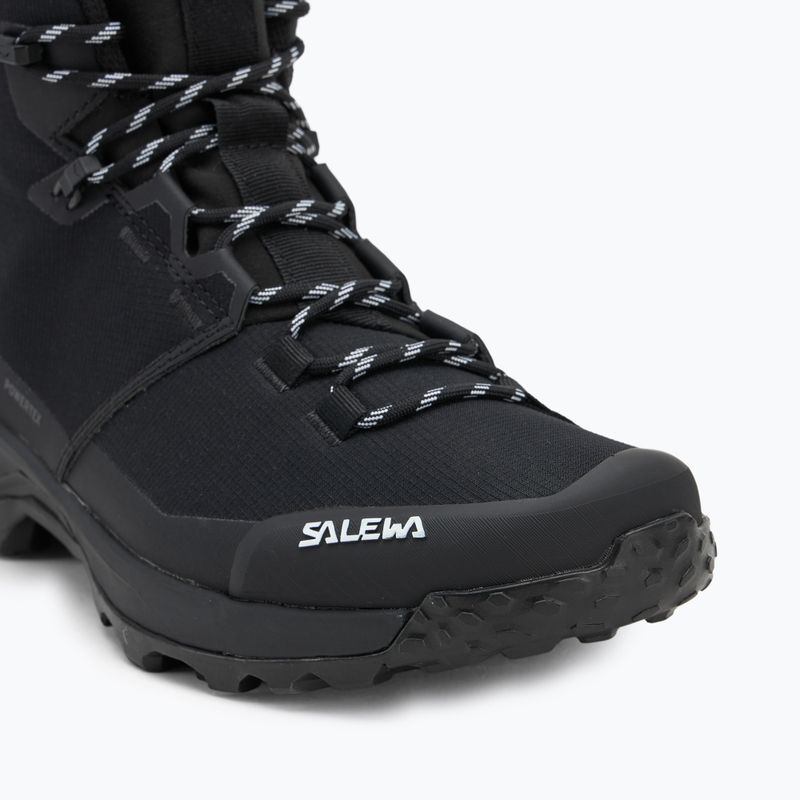 Salewa Herren-Trekkingstiefel Puez 2 Mid Ptx schwarz/schwarz 7