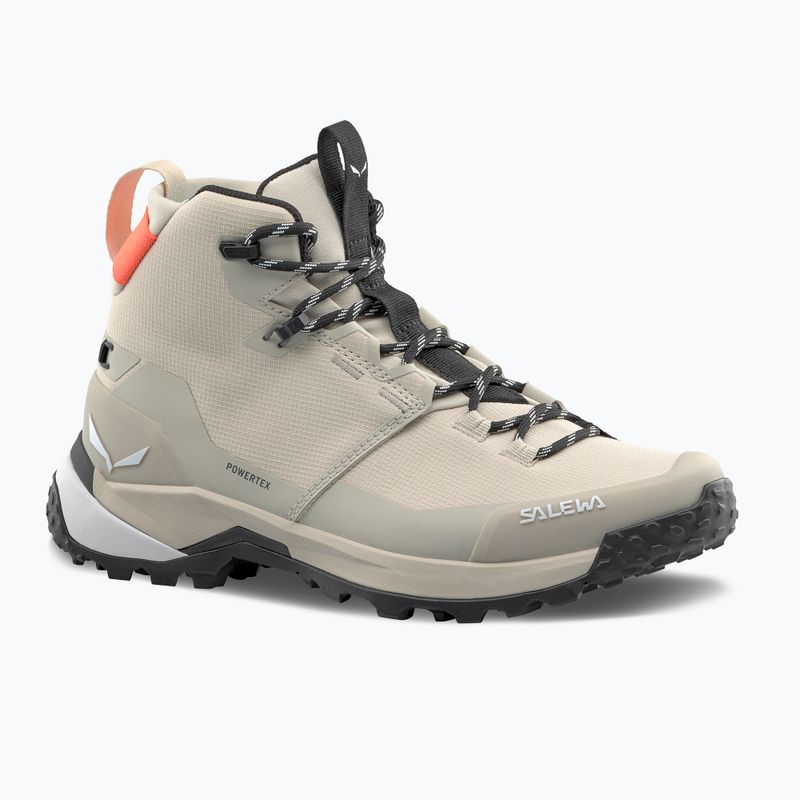 Salewa Damen Trekkingstiefel Puez 2 Mid Ptx hafermehl/hafermehl