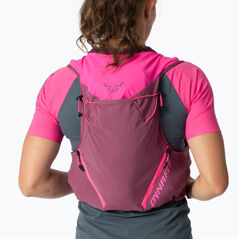Laufweste DYNAFIT Alpine 15 Vest pink glo/amaranth 5