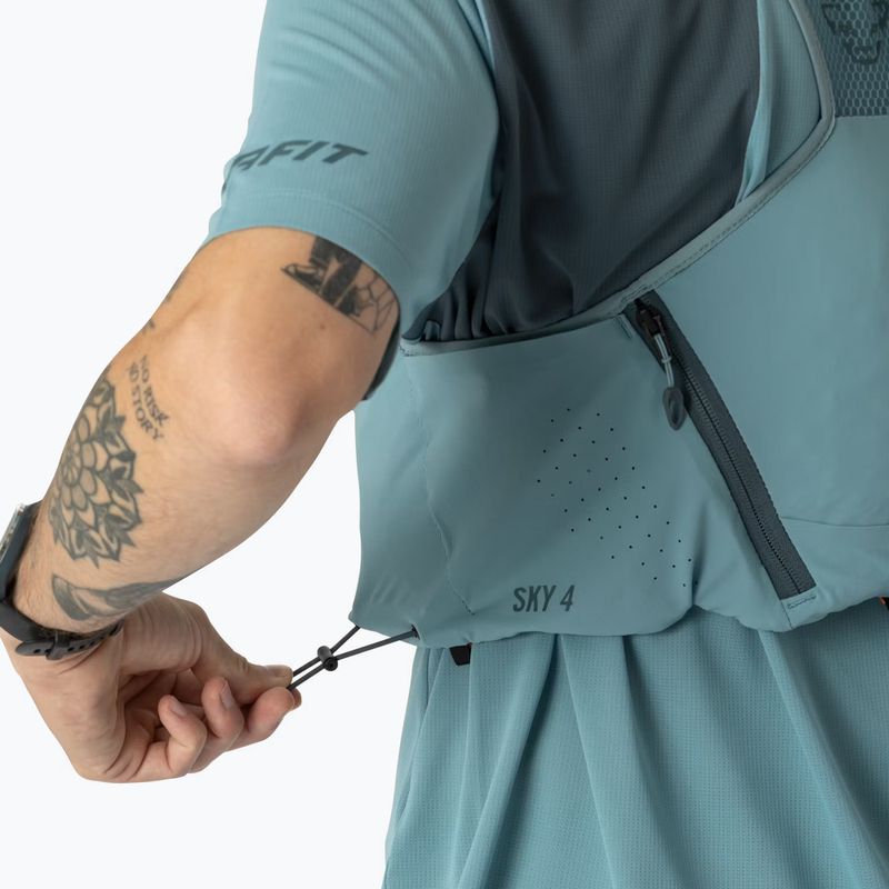Laufweste DYNAFIT Sky 4 Vest smoke blue/cinder 8