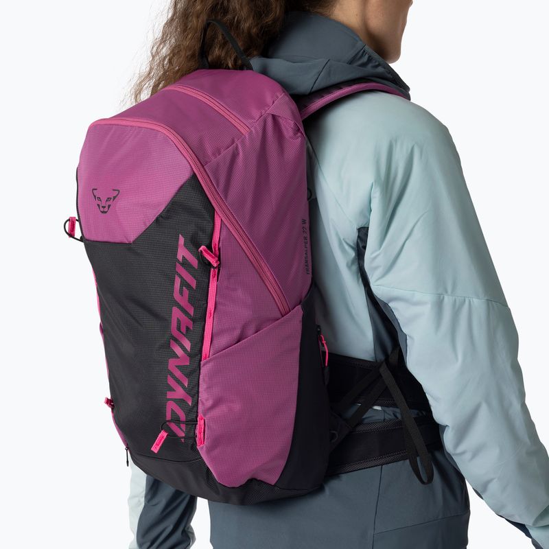 Damen-Wanderrucksack DYNAFIT Transalper 22 l magenta/black out 3