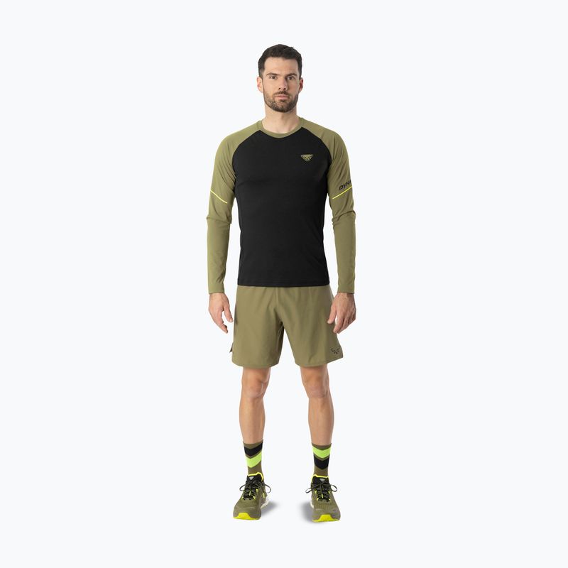 Lauf-Langarmshirt für Herren DYNAFIT Alpine Pro military green/0910 2
