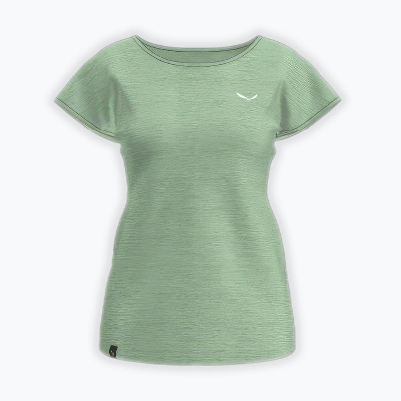 Damen-Trekkingshirt Salewa Puez Melange Dry pastel green melange