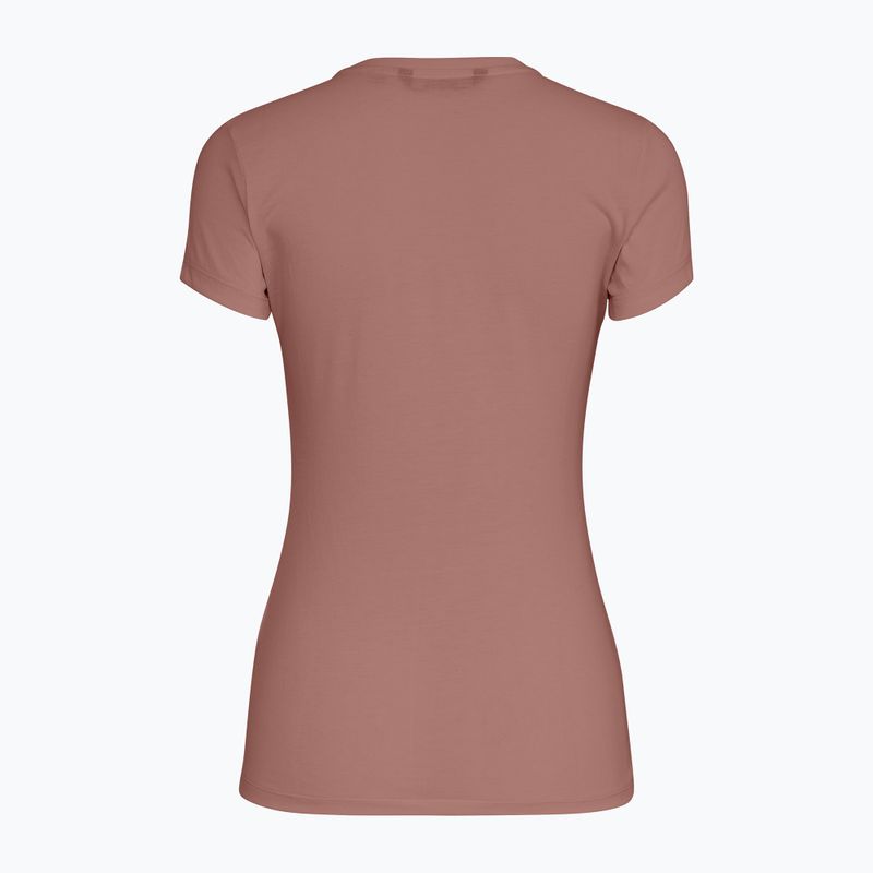 Damen-T-Shirt Salewa Solid Dry desert pink 2