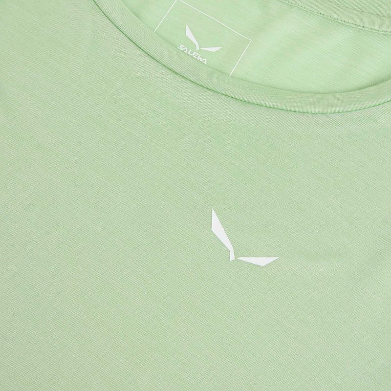 Damen-Trekking-Longsleeve Salewa Puez Melange Dry pastel green melange 3