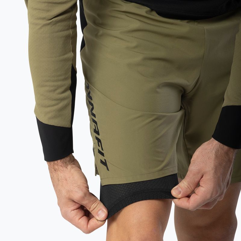 Herren-Laufshorts DYNAFIT Alpine Pro 2IN1 military green 4