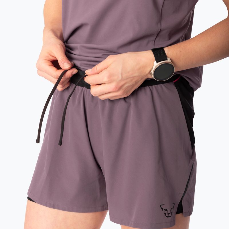 Damen-Laufshorts DYNAFIT Alpine Pro 2IN1 ephemera 4