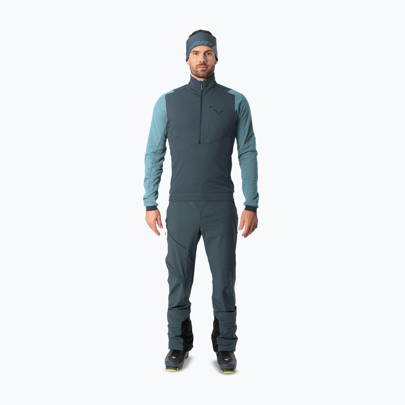 Herren-Skitourenfleece DYNAFIT Blacklight Thermal 1/2 Zip smoke blue/0720 2