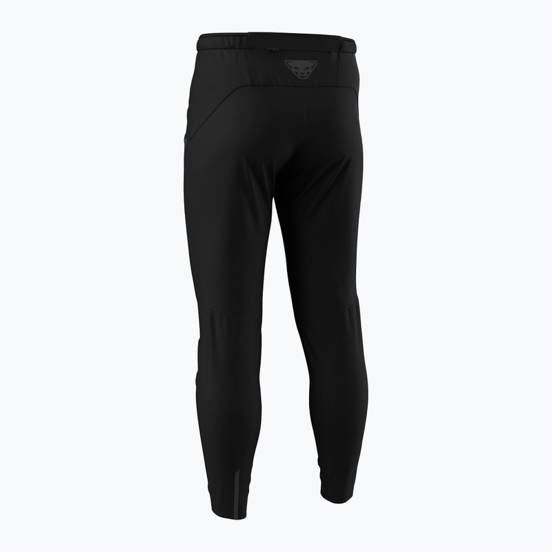 Herrenlaufhose DYNAFIT Trail Refelctive Pant black out