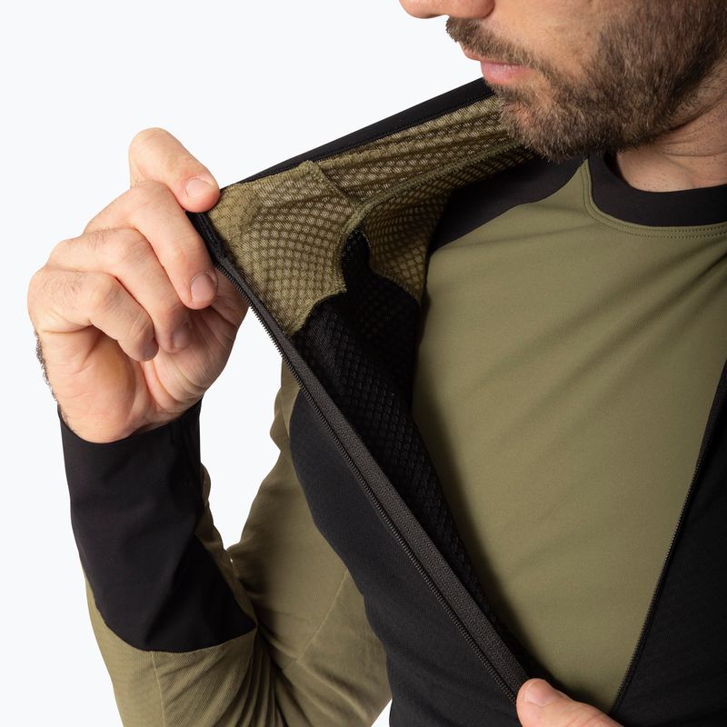 Laufsweatshirt für Herren Dynafit Alpine LS 1/2 Zip Tee military green/0910 5
