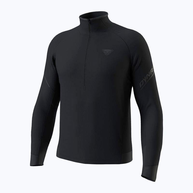 Laufsweatshirt für Herren Dynafit Alpine LS 1/2 Zip Tee black out