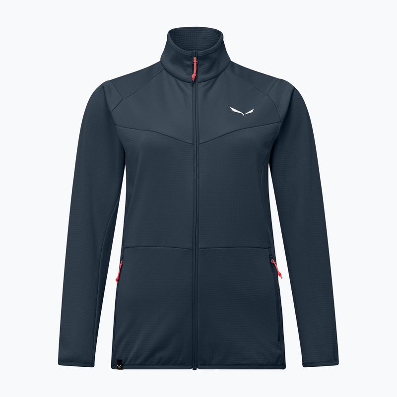 Damen-Trekkingsweatshirt Salewa Puez Cammio PL Blueberry