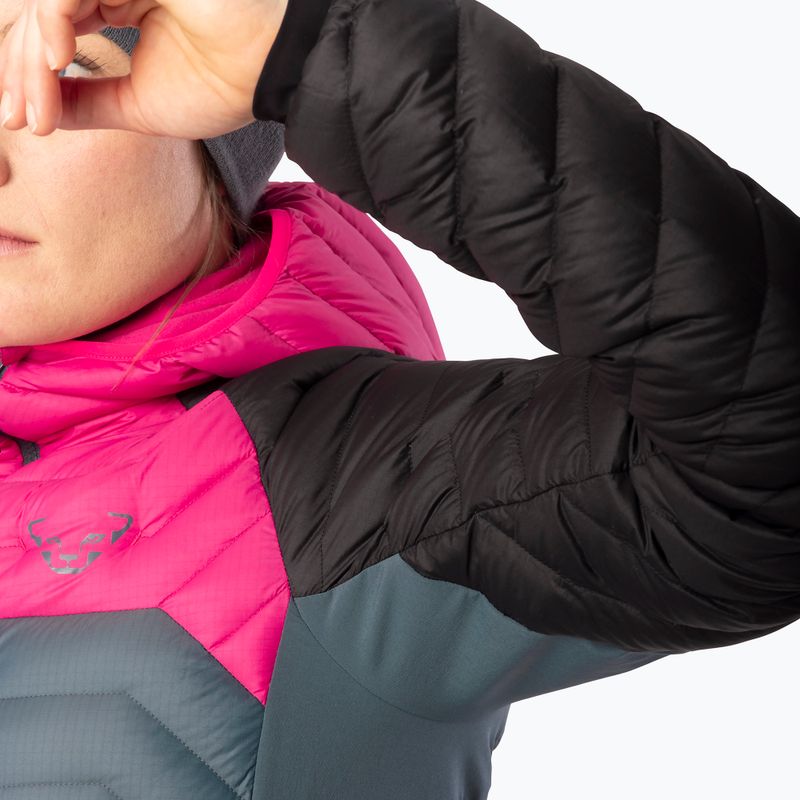 Damen-Skitourenjacke DYNAFIT Radical RDS Down Hooded Jacket black out/6550/0720 5