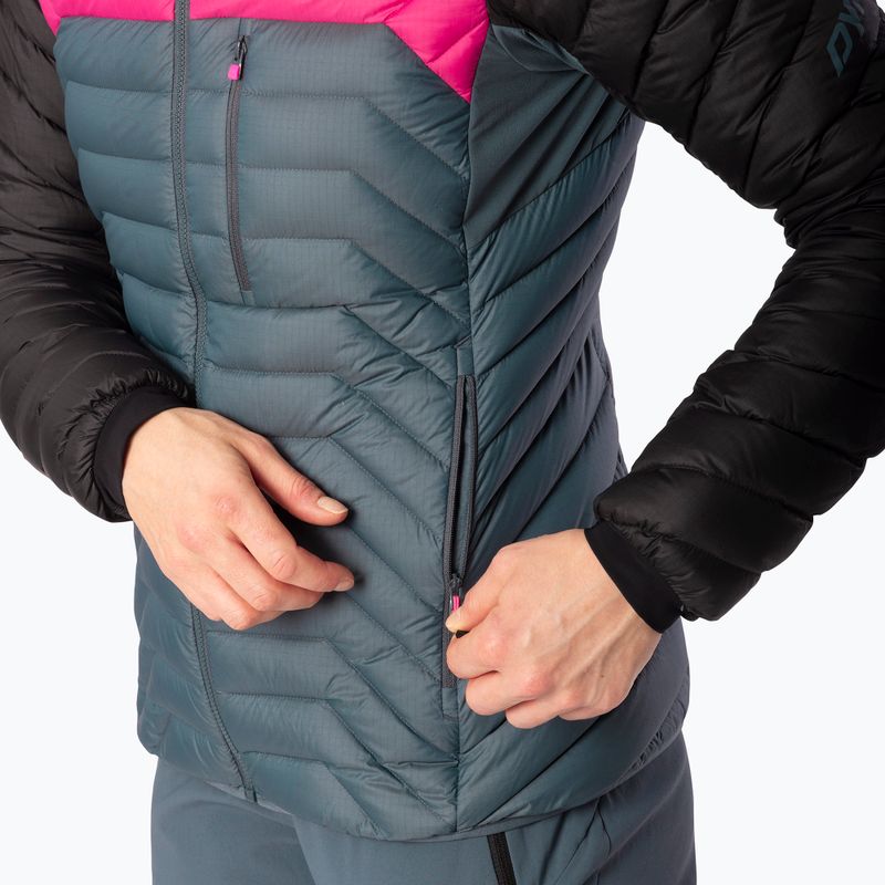 Damen-Skitourenjacke DYNAFIT Radical RDS Down Hooded Jacket black out/6550/0720 6