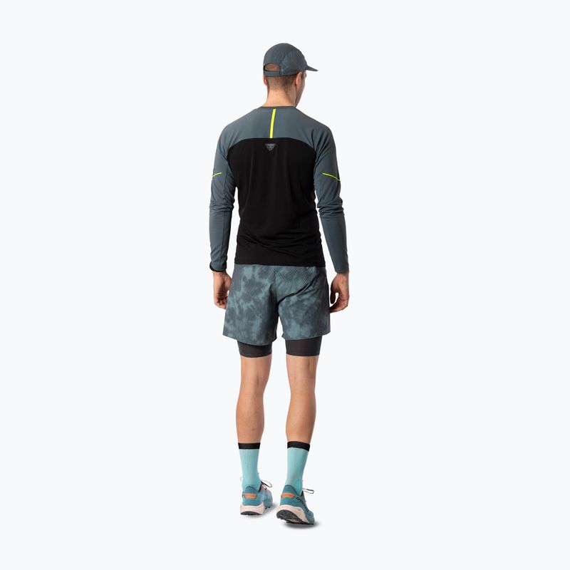 Herren-Laufshorts DYNAFIT Trail Reflective 2in1 cinder 2