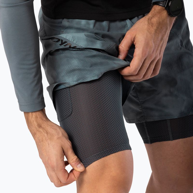 Herren-Laufshorts DYNAFIT Trail Reflective 2in1 cinder 3