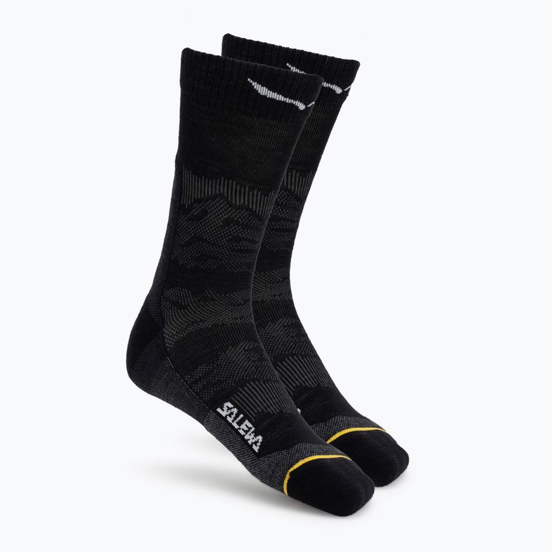 Herrensocken Salewa Ortles AM Crew black out