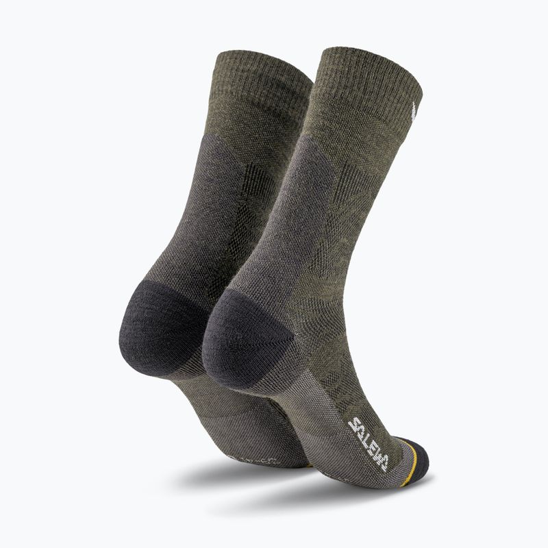 Herren­socken Salewa Ortles AM Crew dark olive 2