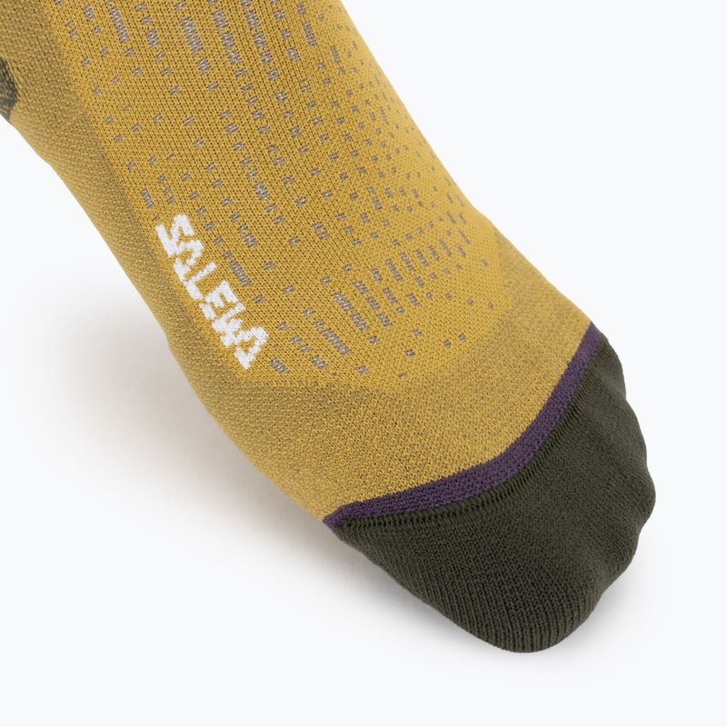 Herrensocken Salewa Pedroc Quarter olive oil 3