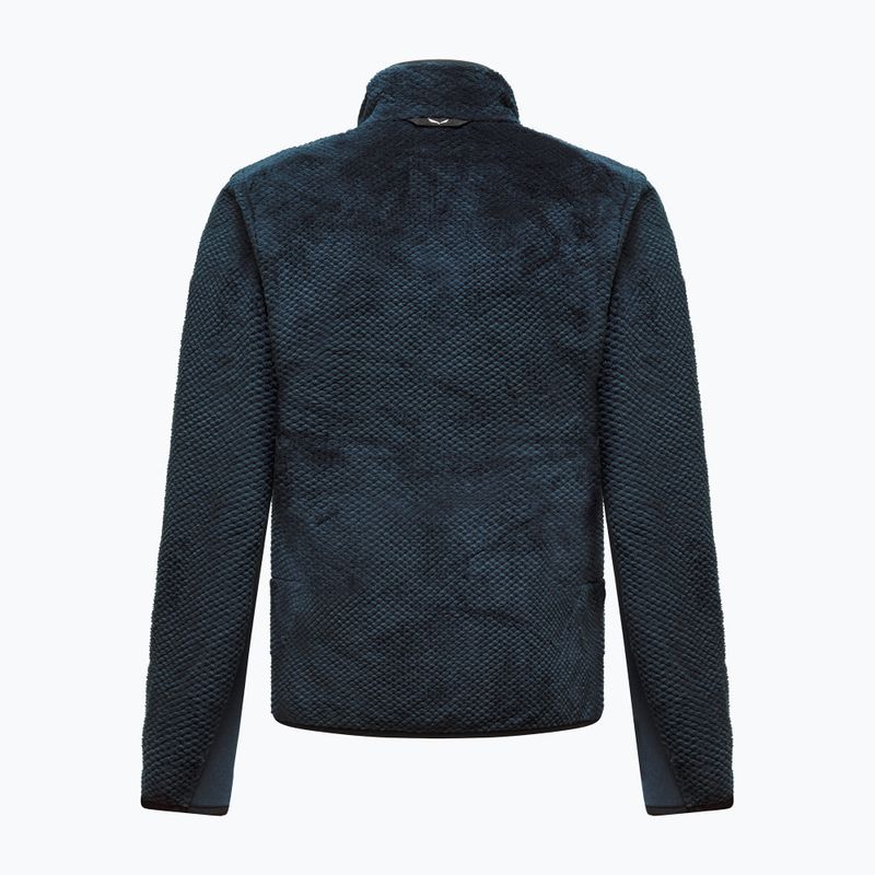 Damen-Trekkingsweatshirt Salewa Puez Warm Full Zip blueberry 2