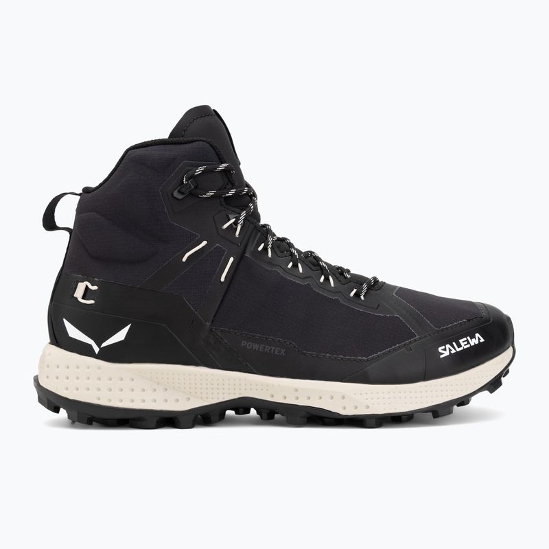 Herren-Trekkingschuhe Salewa Pedroc Light Mid PTX black/oatmeal 2