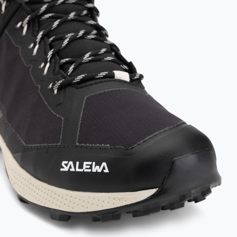 Herren-Trekkingschuhe Salewa Pedroc Light Mid PTX black/oatmeal 7