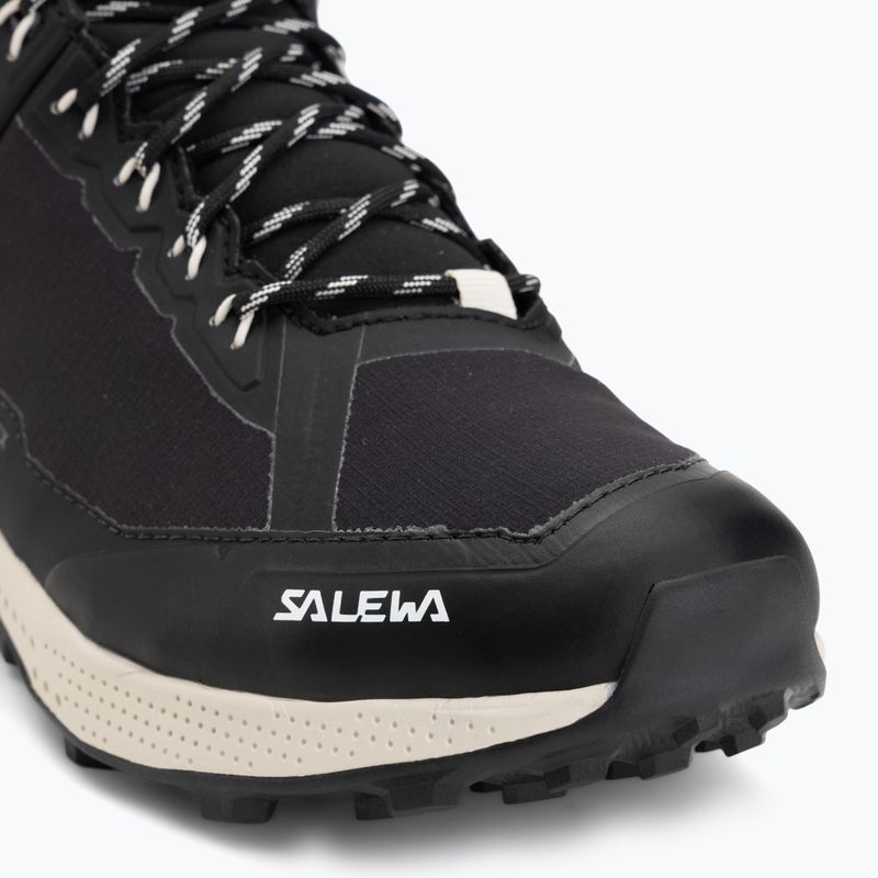 Damen-Trekkingschuhe Salewa Pedroc Light Mid PTX black/oatmeal 7