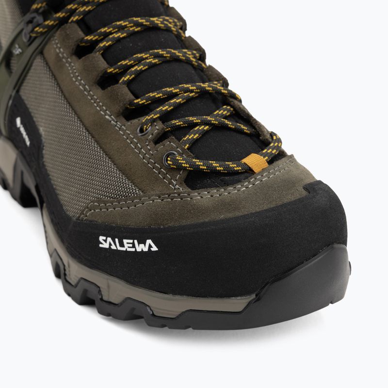 Herren-Hochgebirgsschuhe Salewa MTN Trainer 3 Tech Mid GTX faded green/forest night 7