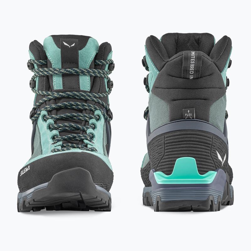 Damen-Hochgebirgsschuhe MTN Trainer 3 Tech Mid GTX willow/orion blue 3