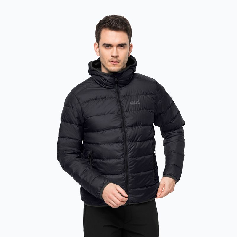 Jack Wolfskin Herren Daunenjacke Helium schwarz 1200573_6000
