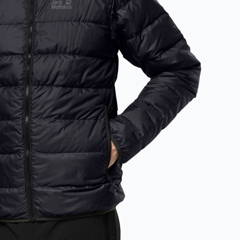 Jack Wolfskin Herren Daunenjacke Helium schwarz 1200573_6000 4
