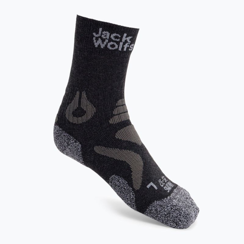 Jack Wolfskin Hiking Pro Classic Cut dunkelgrau Trekkingsocken 1904102_6320_357