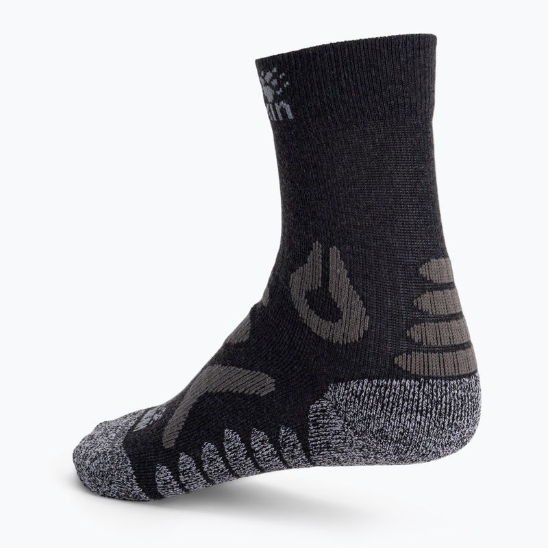 Jack Wolfskin Hiking Pro Classic Cut dunkelgrau Trekkingsocken 1904102_6320_357 2