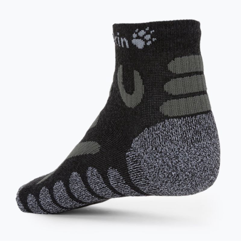 Jack Wolfskin Hiking Pro Low Cut grau Trekkingsocken 1904092_6320 2