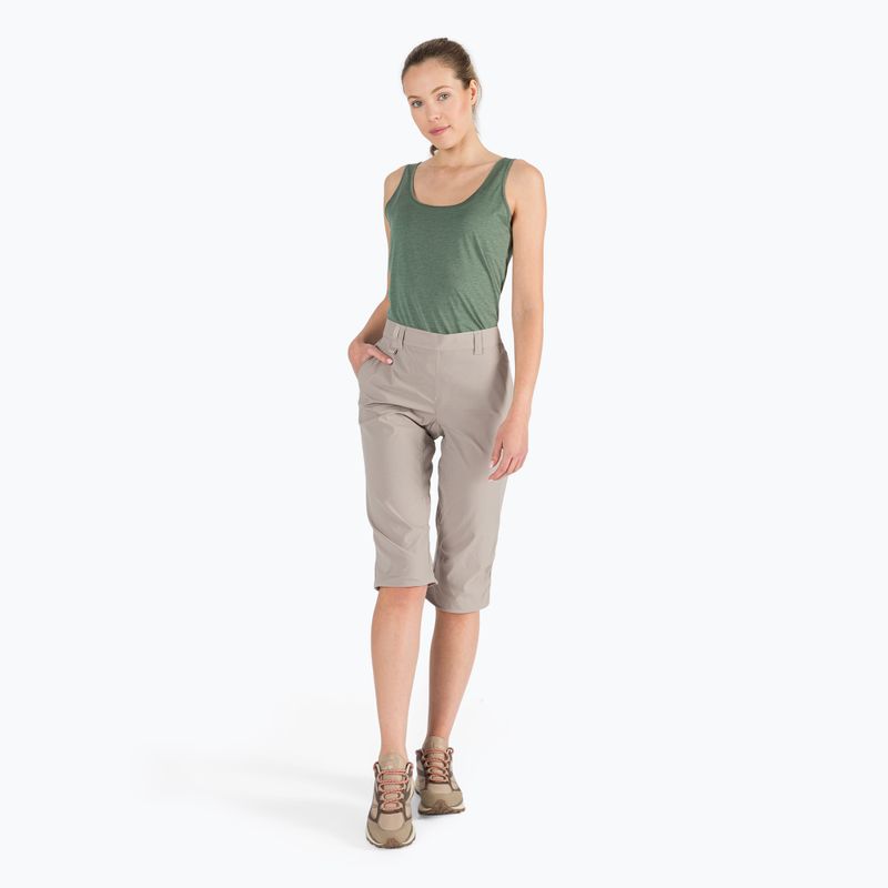 Jack Wolfskin Damen Activate Light 3/4 Softshellhose beige 1503721_5041 7