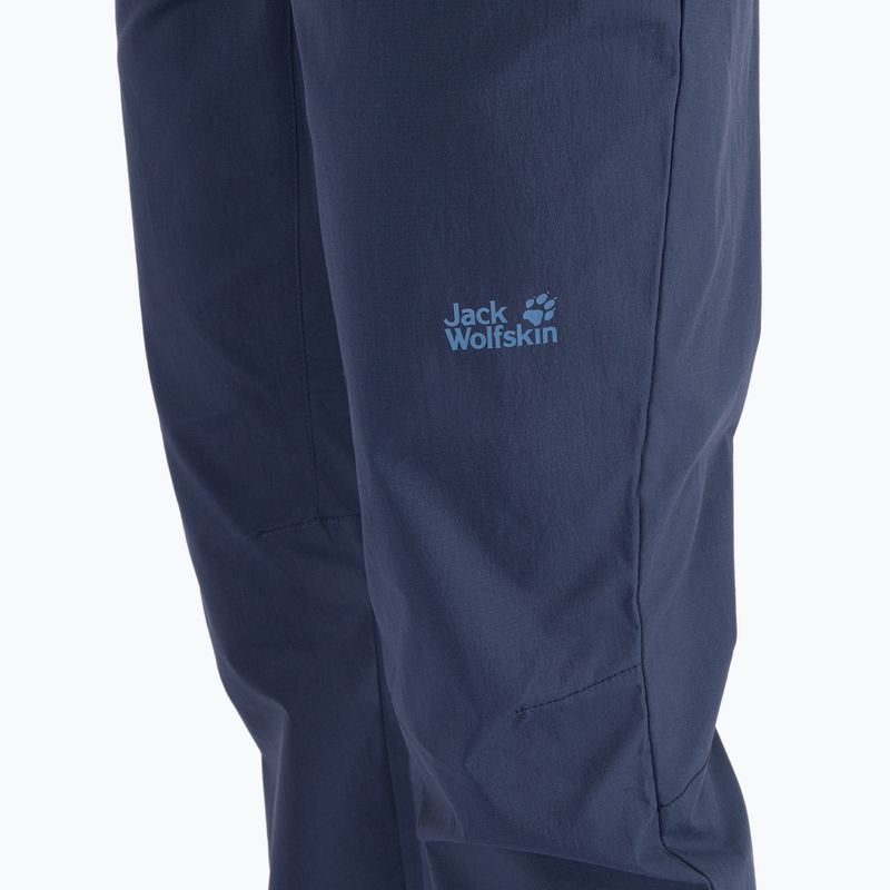 Damen Softshellhose Jack Wolfskin Activate Light navy blau 1503842_1910 5
