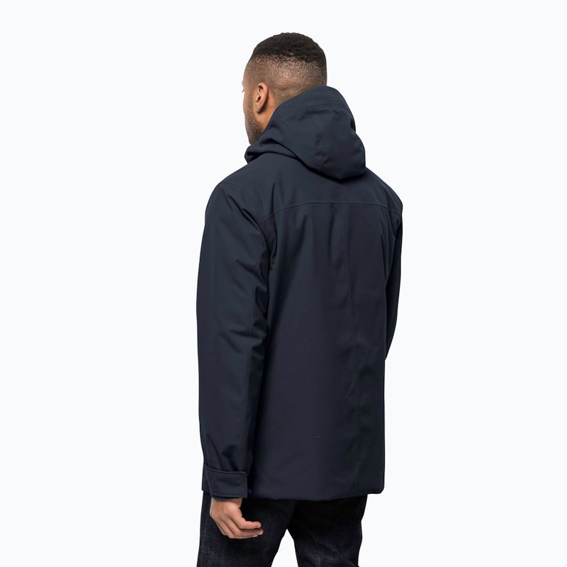 Jack Wolfskin West Coast Herren Daunenjacke navy blau 1110811_1010 2