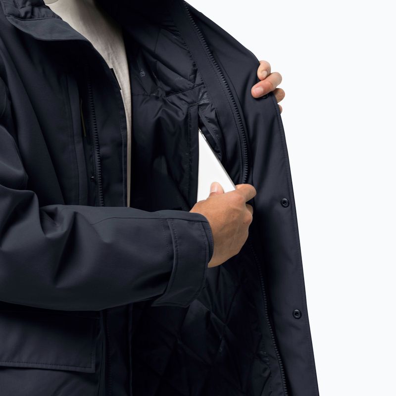 Jack Wolfskin West Coast Herren Daunenjacke navy blau 1110811_1010 3