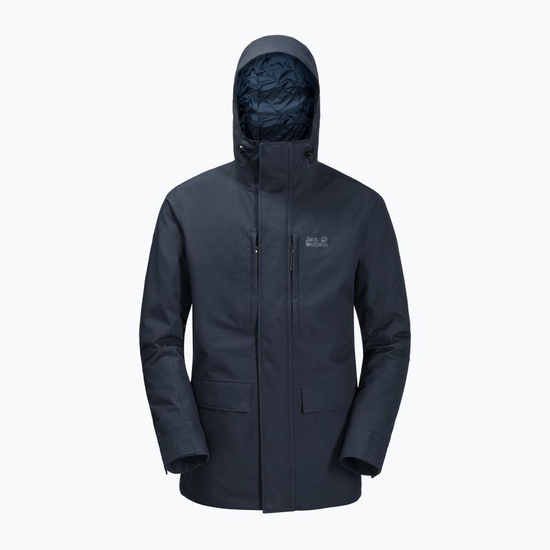Jack Wolfskin West Coast Herren Daunenjacke navy blau 1110811_1010 6