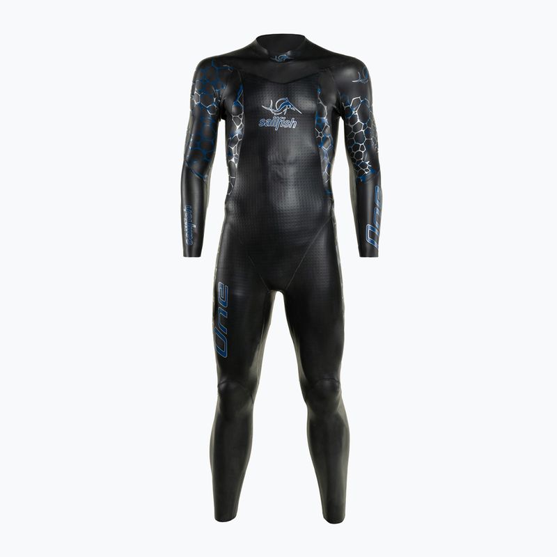 Herren Triathlon Neoprenanzug sailfish One 7 schwarz 2