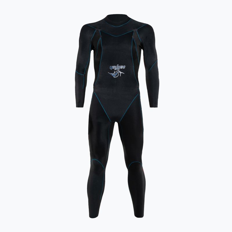 Herren Triathlon Neoprenanzug sailfish One 7 schwarz 4