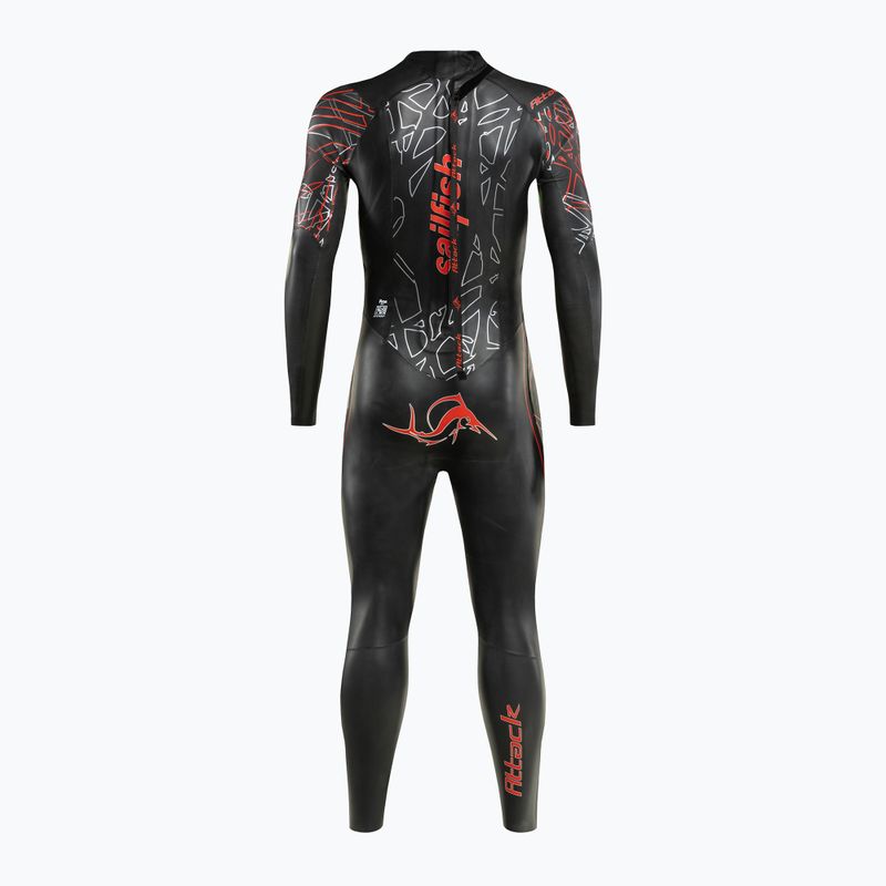 Herren sailfish Attack 7 Triathlon Neoprenanzug schwarz 3