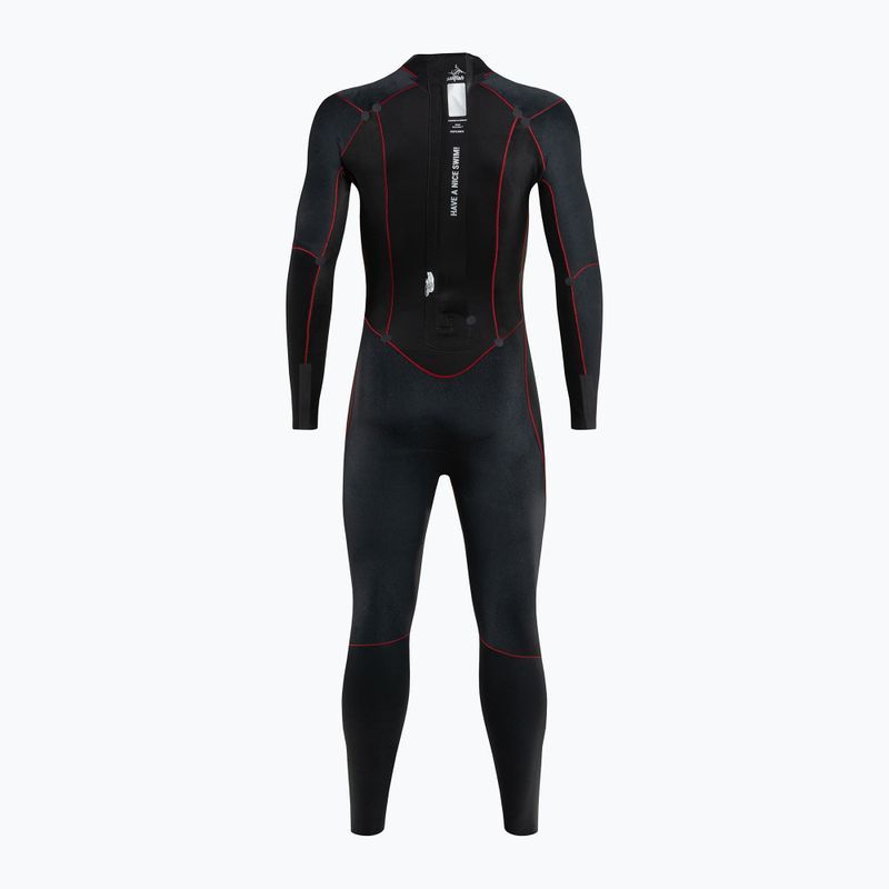 Herren sailfish Attack 7 Triathlon Neoprenanzug schwarz 4