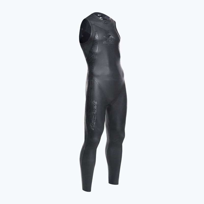 Herren Triathlon Neoprenanzug sailfish Rocket 3 schwarz