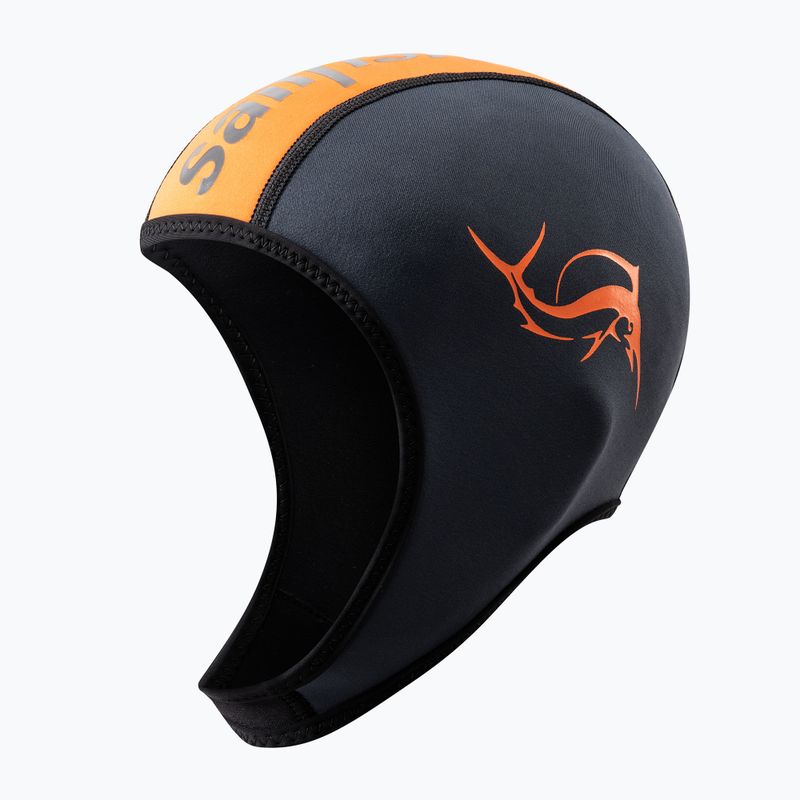 Sailfish Silikon schwarz/orange Badekappe NEOPRENE CAP 4