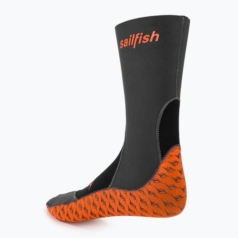 Sailfish Neoprensocken schwarz und orange 2